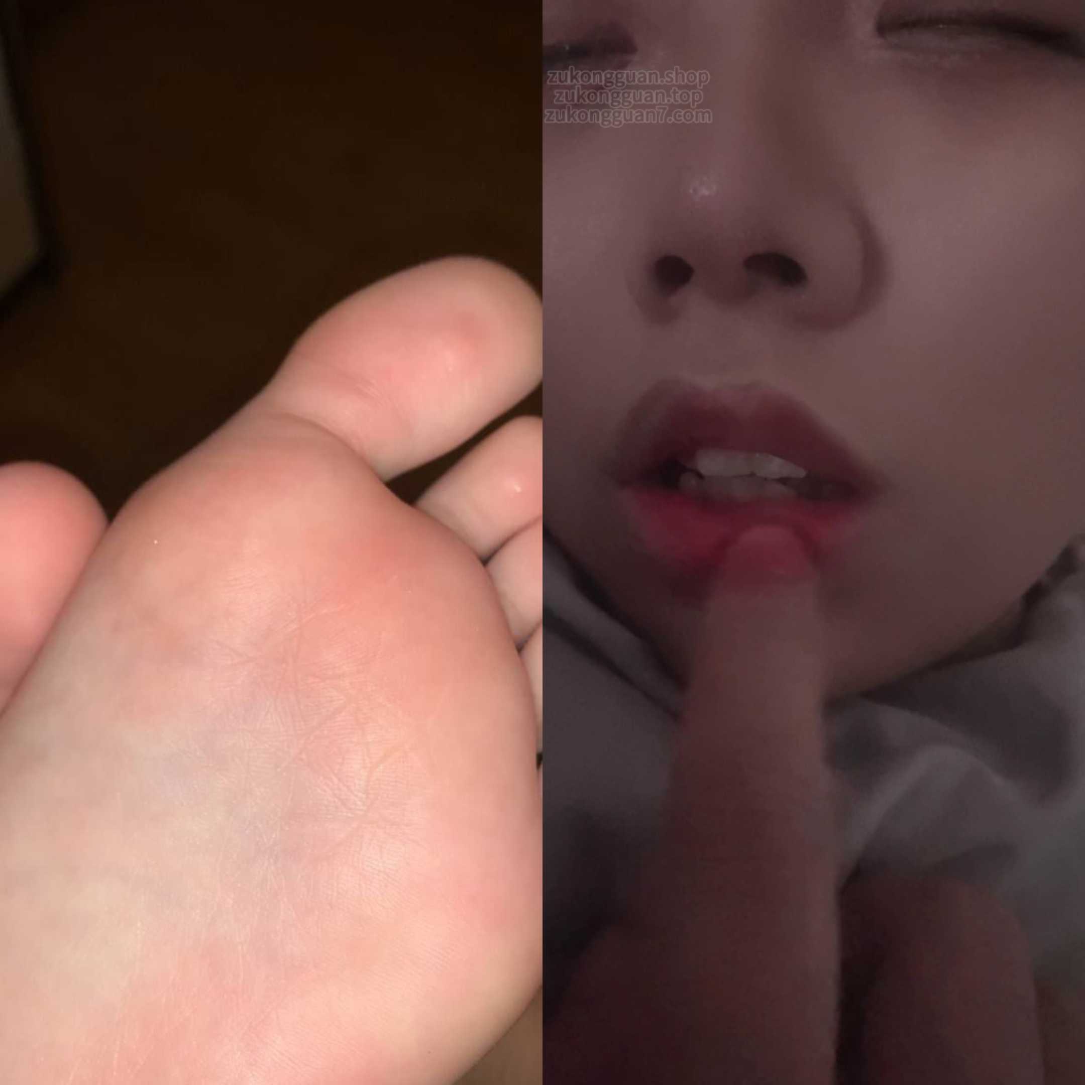 【真实】可爱女友熟睡被偷tian小脚+午睡脱袜玩脚