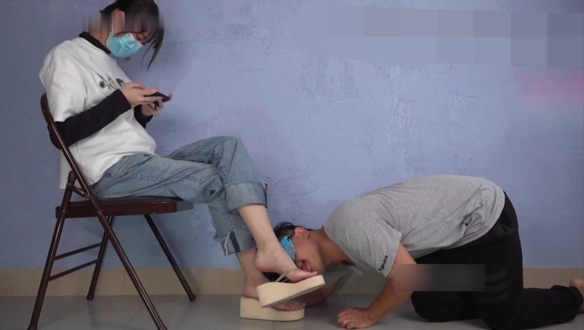 南国原创-天实习老师小韵美脚