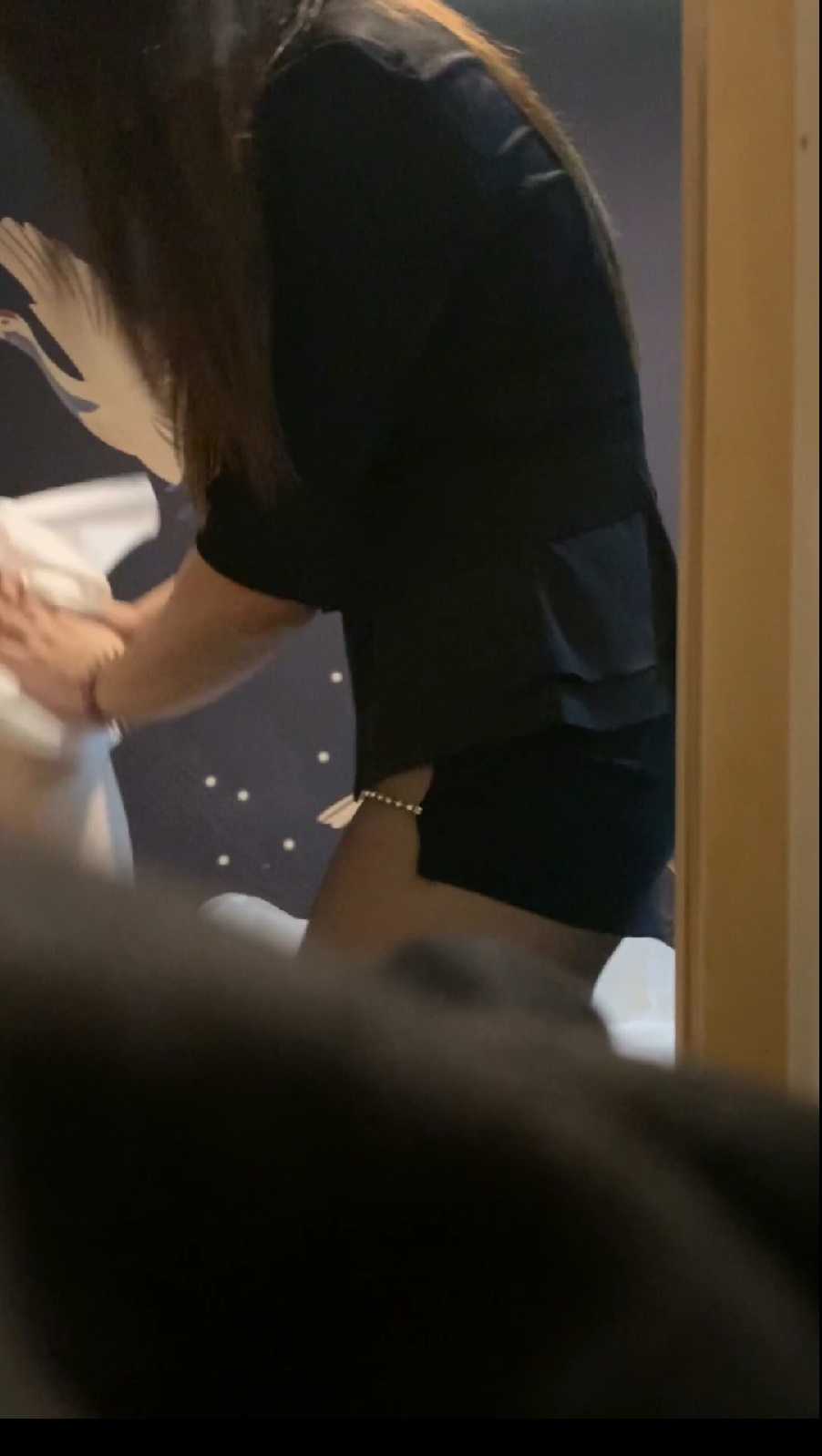 真实-同时套路两位spa技师天脚