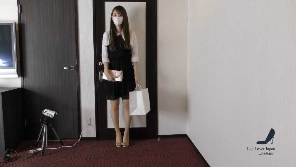 日本足模面试—狂天可爱小姐姐高跟丝足