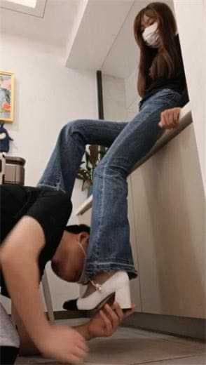 梵高—狂tian下班后的白领裤里丝足