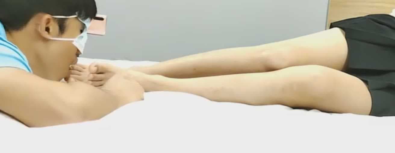 品尝素人姐姐裸足